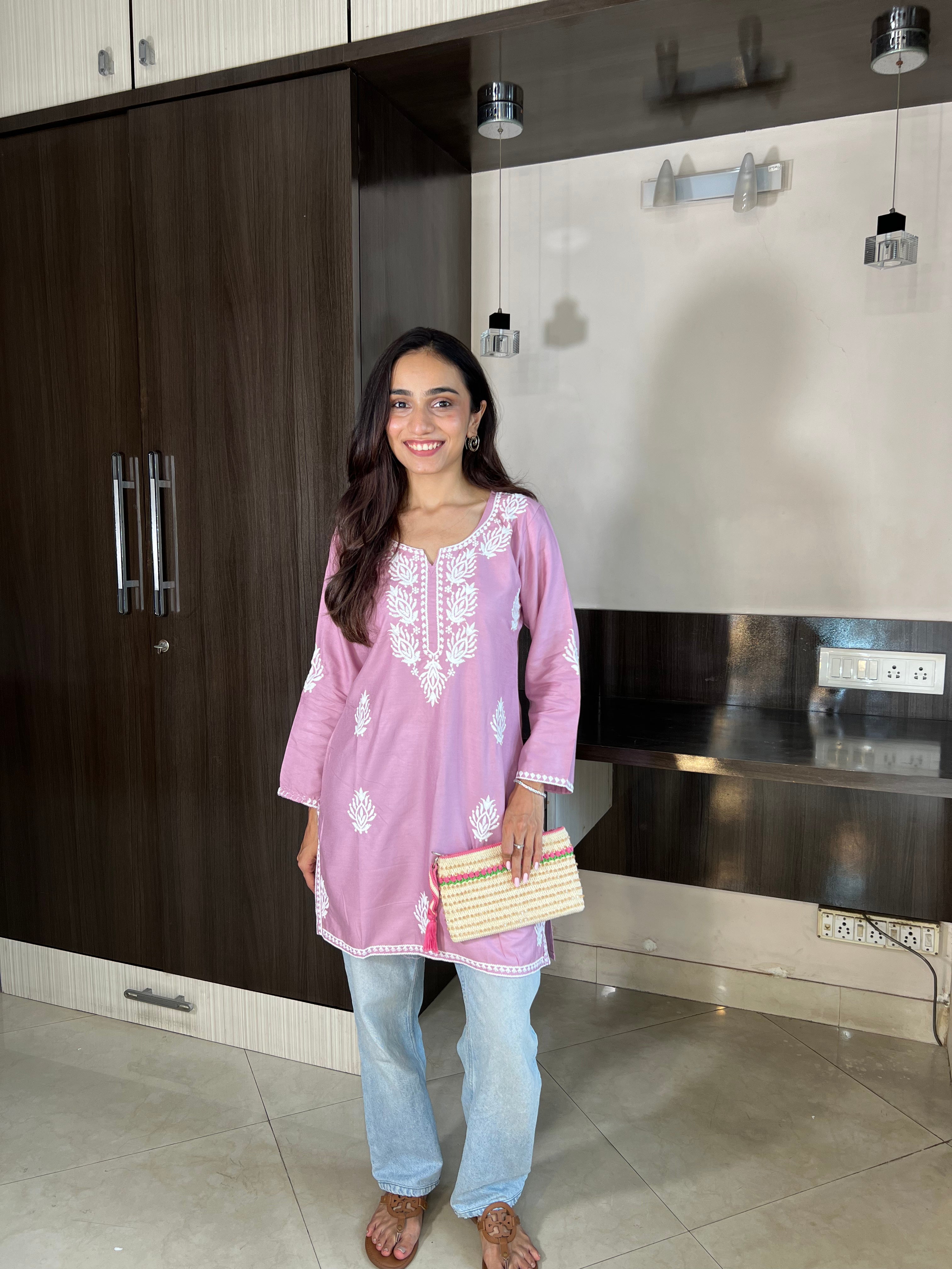 Samaira Lavender Ethnic Kurta – Breezy & Elegant Wear